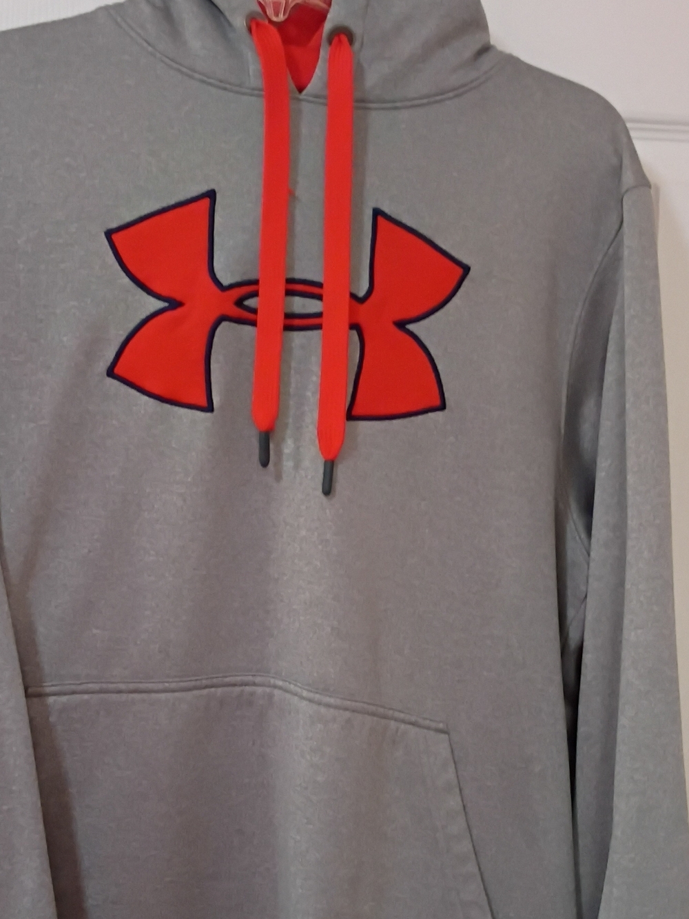 Under Armour Men's Orange Performance Hoodie Jacket